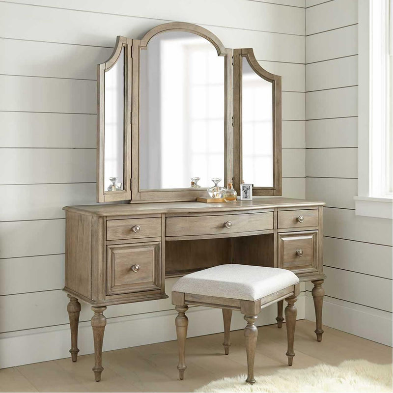 Steve Silver Furniture Highland Park 5-Drawer Vanity Set HP900VBD/HP900VDD/HP900VMD IMAGE 2