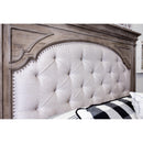 Steve Silver Furniture Highland Park King Upholstered Panel Bed HP900KFBD/HP900KHBD/HP900SRD IMAGE 2