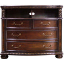 Steve Silver Furniture Monte Carlo 4-Drawer Media Chest RE163SS-135 IMAGE 1