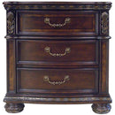 Steve Silver Furniture Monte Carlo 3-Drawer Nightstand RE163SS-150 IMAGE 1
