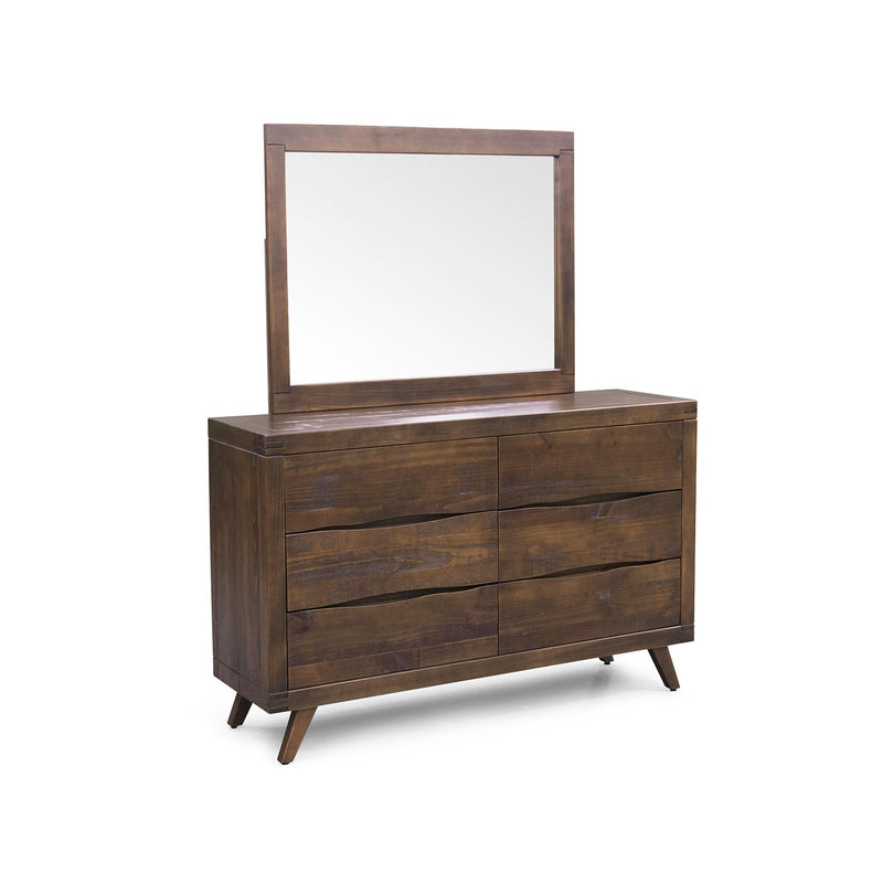 Steve Silver Furniture Pasco 6-Drawer Dresser with Mirror AS900DRG/AS900MR IMAGE 2