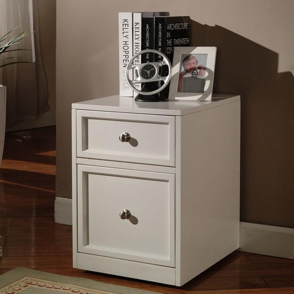 Parker House Furniture Boca BOC#375 Rolling File Cabinet IMAGE 1