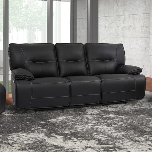 Parker Living Spartacus MSPA#832PH-BLC Black Power Reclining Sofa IMAGE 1