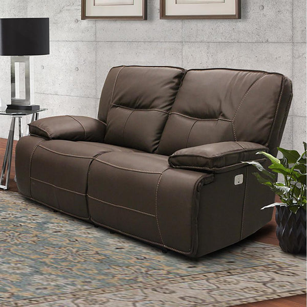 Parker Living Spartacus MSPA#822PH-CHO Chocolate Power Reclining Loveseat IMAGE 1