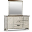 Steve Silver Furniture Bear Creek 9-Drawer Dresser with Mirror BC900DR/BC900MR IMAGE 2