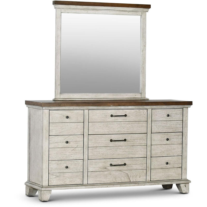 Steve Silver Furniture Bear Creek 9-Drawer Dresser with Mirror BC900DR/BC900MR IMAGE 2