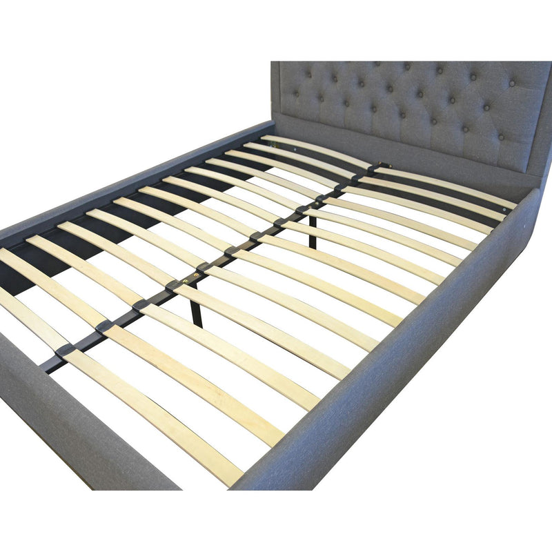 Steve Silver Furniture Isadora King Upholstered Platform Bed ID890KFRSG/ID890KHBG IMAGE 4