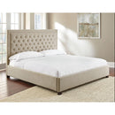Steve Silver Furniture Isadora King Upholstered Platform Bed ID890KFRSS/ID890KHBS IMAGE 5