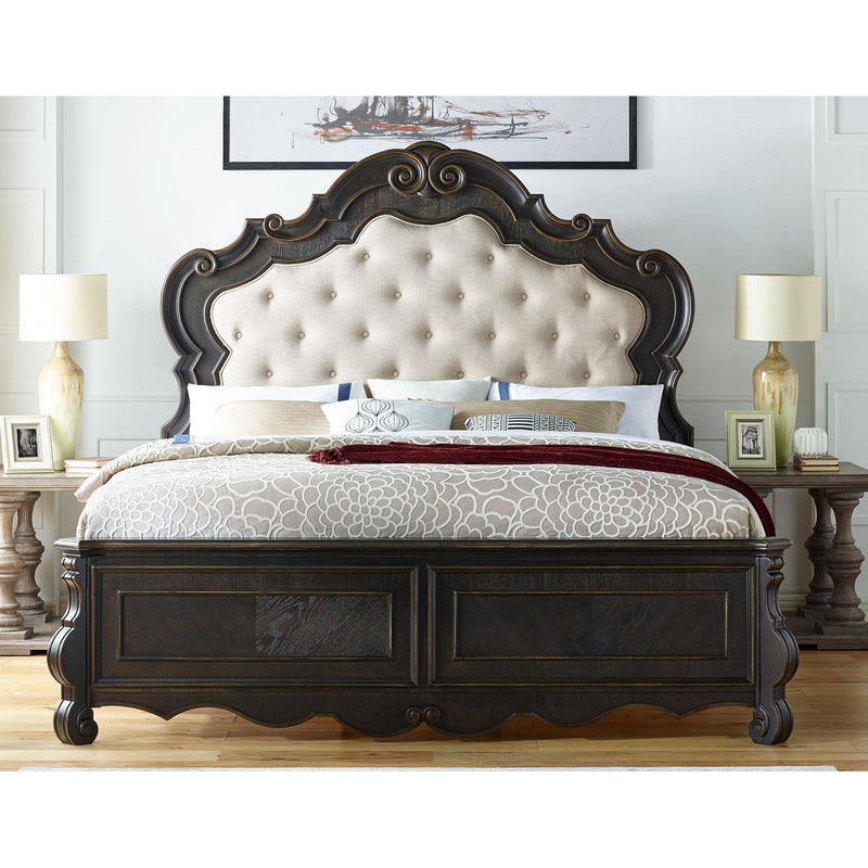 Steve Silver Furniture Rhapsody King Upholstered Panel Bed RH900KFB/RH900KHB/RH900SR IMAGE 4