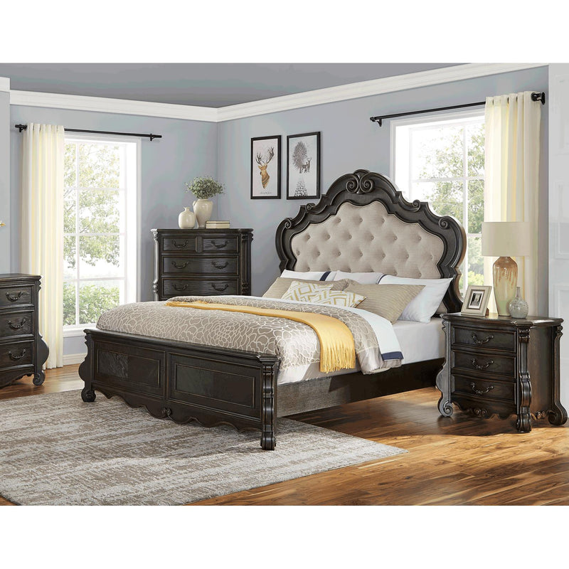 Steve Silver Furniture Rhapsody King Upholstered Panel Bed RH900KFB/RH900KHB/RH900SR IMAGE 5