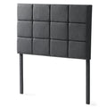  Malouf Scoresby Headboard - Stone (Queen) IMAGE 1