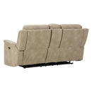  Signature Design by Ashley Next-Gen DuraPella 5930218 Power Reclining Loveseat with Console and Adjustable Headrest IMAGE 5