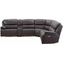 Steve Silver Furniture Plaza Power Reclining Fabric and Leather Look 6 pc Sectional LZ950AC/LZ950APR/LZ950C/LZ950LAPR/LZ950RAPR/LZ950W IMAGE 5