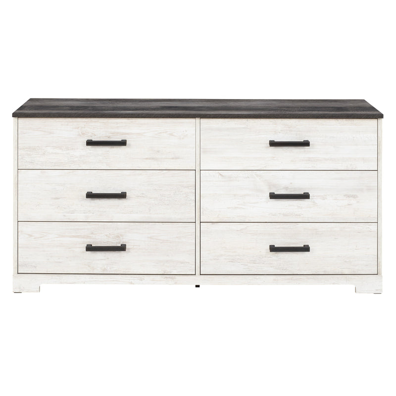  Signature Design by Ashley Shawburn EB4121-131 Six Drawer Dresser IMAGE 1