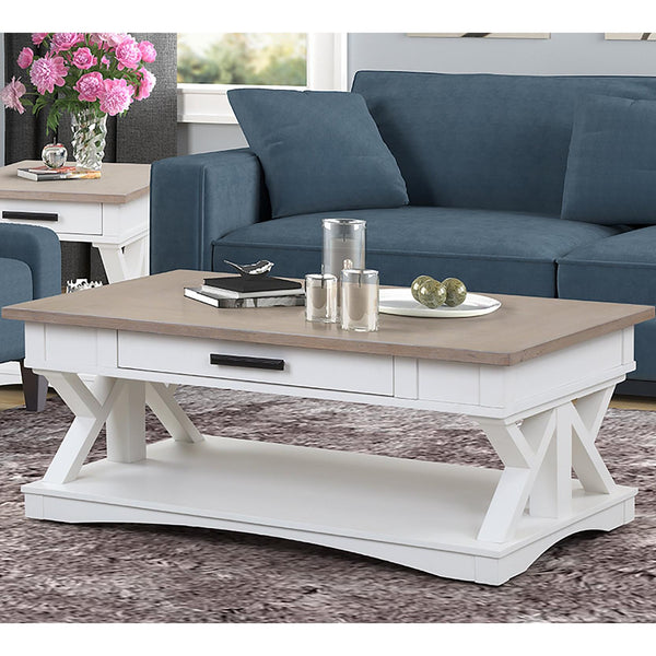 Parker House Furniture Americana Modern AME#01-COT Cotton Cocktail Table IMAGE 1