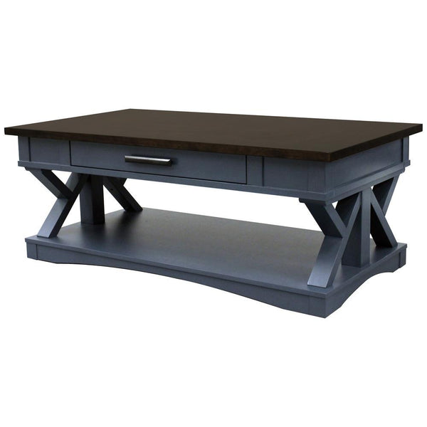 Parker House Furniture Americana Modern AME#01-DEN Denim Cocktail Table IMAGE 1