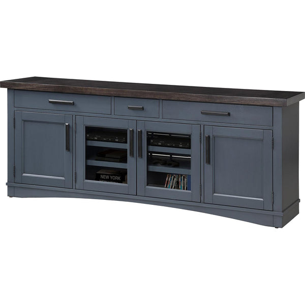 Parker House Furniture Americana Modern AME#76-DEN Denim 76 In. TV Console IMAGE 1
