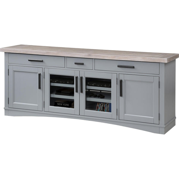 Parker House Furniture Americana Modern AME#76-DOV Dove 76 In. TV Console IMAGE 1