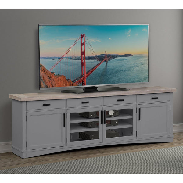 Parker House Furniture Americana Modern AME#92-DOV Dove 92 In. TV Console IMAGE 1