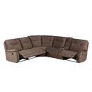 Parker Living Cooper MCOO-PACKA-SBR Shadow Brown 6 Piece Modular Manual Reclining Sectional IMAGE 2