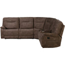 Parker Living Cooper MCOO-PACKA-SBR Shadow Brown 6 Piece Modular Manual Reclining Sectional IMAGE 3
