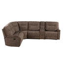 Parker Living Cooper MCOO-PACKA-SBR Shadow Brown 6 Piece Modular Manual Reclining Sectional IMAGE 4