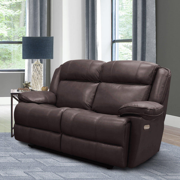 Parker Living Eclipse MECL#822PH-FBR Florence Brown Power Reclining Loveseat IMAGE 1