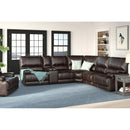 Parker Living Whitman MWHI-PACKA(H)-P50-VCO Verona Coffee - Powered By Freemotion 6 Piece Modular Power Reclining Sectional with Power Adjustable Headrests IMAGE 5