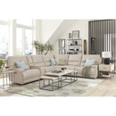 Parker Living Whitman MWHI-PACKA(H)-P50-VLI Verona Linen - Powered By Freemotion 6 Piece Modular Power Reclining Sectional with Power Adjustable Headrests IMAGE 3