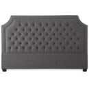 Steve Silver Furniture Wilshire King Upholstered Platform Bed WS890KFRSG/WS890KHBG IMAGE 3