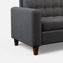 Weekender Thatcher Stationary Fabric Loveseat WK0005LVS00CH IMAGE 4