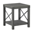  Signature Design by Ashley Freedan T175-2 Square End Table IMAGE 1
