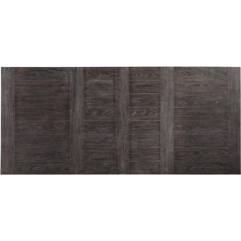 Steve Silver Furniture Hutchins Dining Table with Trestle Base HU500TB/HU500TT IMAGE 5