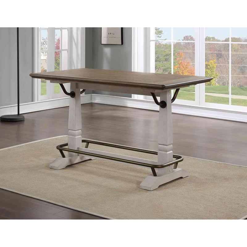 Steve Silver Furniture Pendleton Counter Height Dining Table with Trestle Base TN600GT IMAGE 4