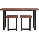 Steve Silver Furniture Jennings Counter Height Dining Table with Pedestal Base JN200B IMAGE 3