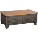 Steve Silver Furniture Bear Creek Lift Top Cocktail Table BC400CASB IMAGE 1