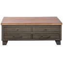 Steve Silver Furniture Bear Creek Lift Top Cocktail Table BC400CASB IMAGE 2