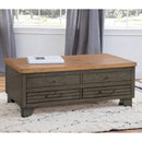 Steve Silver Furniture Bear Creek Lift Top Cocktail Table BC400CASB IMAGE 5