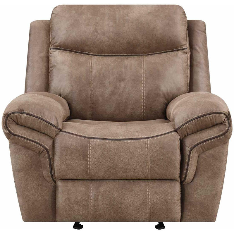 Steve Silver Furniture Nashville Glider Leather Look Recliner NH850R IMAGE 2
