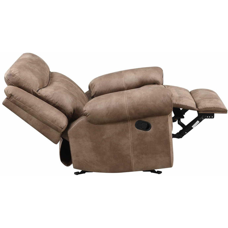 Steve Silver Furniture Nashville Glider Leather Look Recliner NH850R IMAGE 4