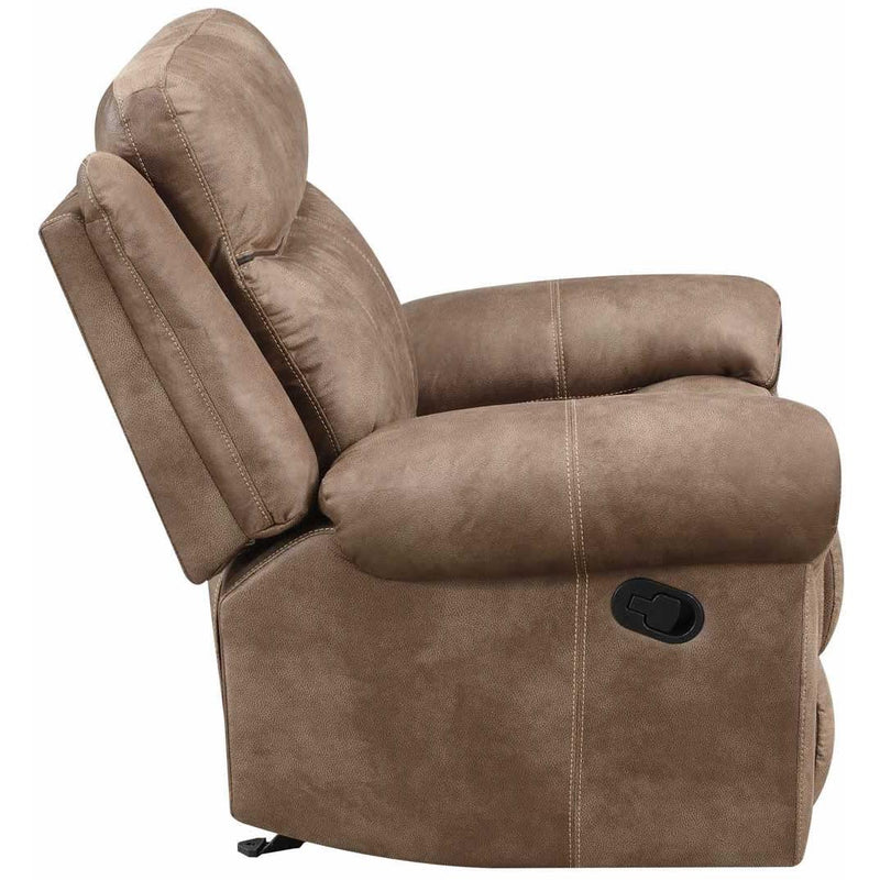 Steve Silver Furniture Nashville Glider Leather Look Recliner NH850R IMAGE 6