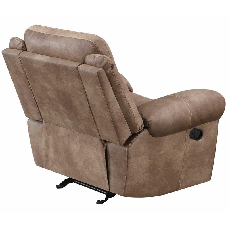 Steve Silver Furniture Nashville Glider Leather Look Recliner NH850R IMAGE 7