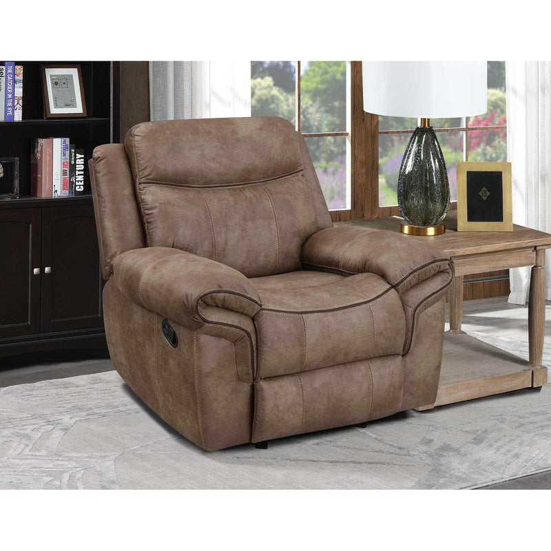 Steve Silver Furniture Nashville Glider Leather Look Recliner NH850R IMAGE 9