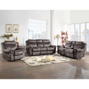Steve Silver Furniture Nashville Reclining Leather Look Sofa NH850SG IMAGE 11