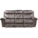 Steve Silver Furniture Nashville Reclining Leather Look Sofa NH850SG IMAGE 1