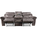 Steve Silver Furniture Nashville Reclining Leather Look Sofa NH850SG IMAGE 2