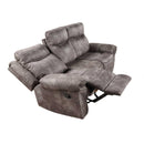 Steve Silver Furniture Nashville Reclining Leather Look Sofa NH850SG IMAGE 6