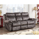Steve Silver Furniture Nashville Reclining Leather Look Sofa NH850SG IMAGE 8