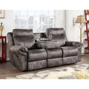 Steve Silver Furniture Nashville Reclining Leather Look Sofa NH850SG IMAGE 9