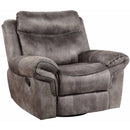 Steve Silver Furniture Nashville Glider Leather Look Recliner NH850RG IMAGE 1